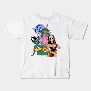 you can't sit with us - halloween edition Kids T-Shirt